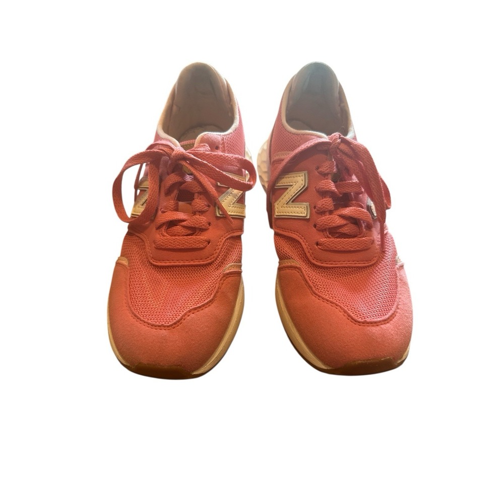 New Balance Woman's Fresh‎ Foam Midsole X70 V1 Pink Running Shoes Mesh Suede